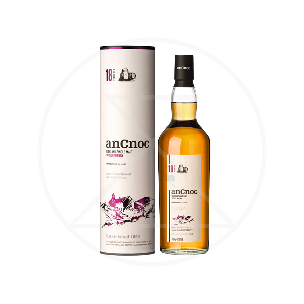 Ancnoc 18 Years Single Malt Scotch Whisky 700ml