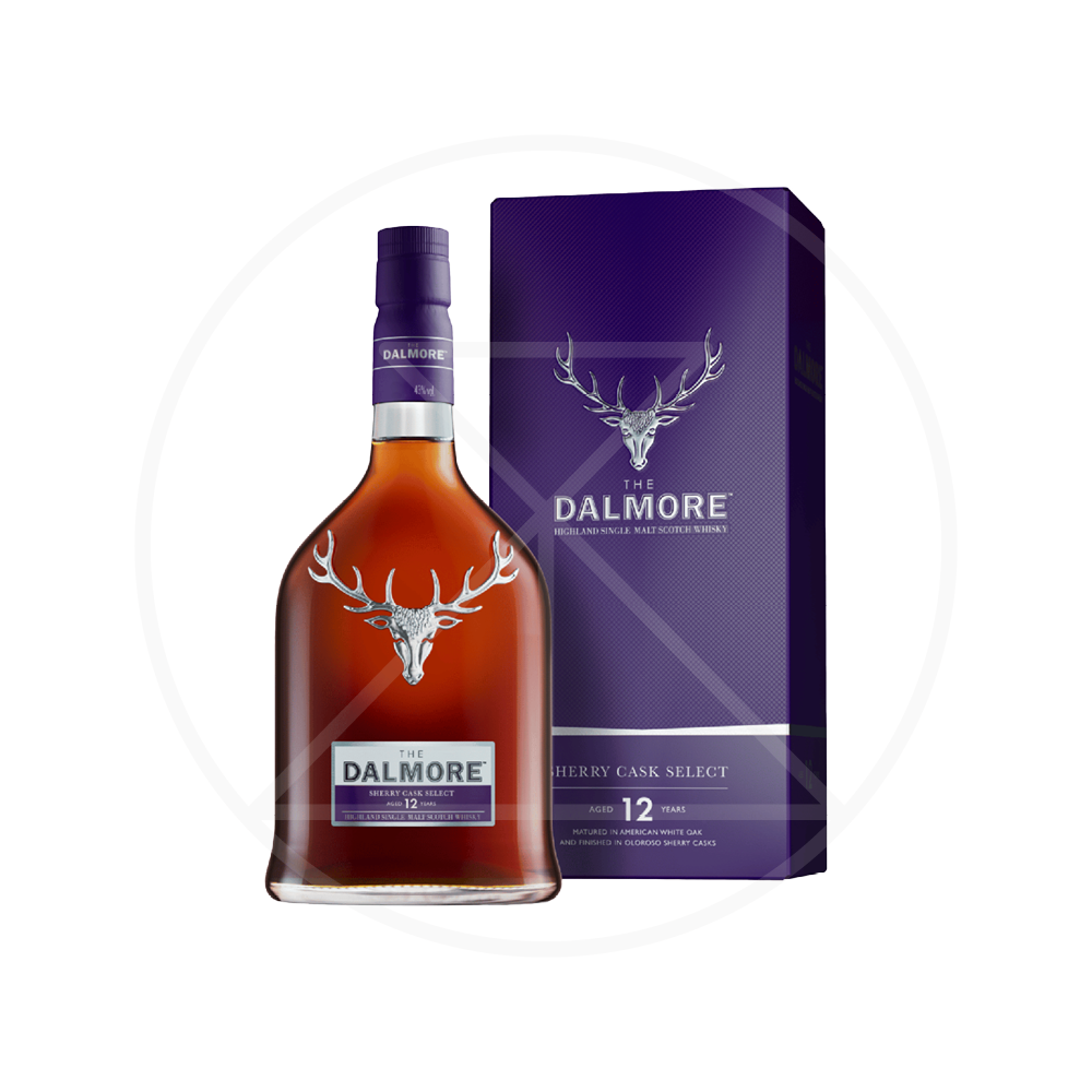The Dalmore 12 Year Old Sherry Cask Select Single Malt Scotch Whisky 700ml