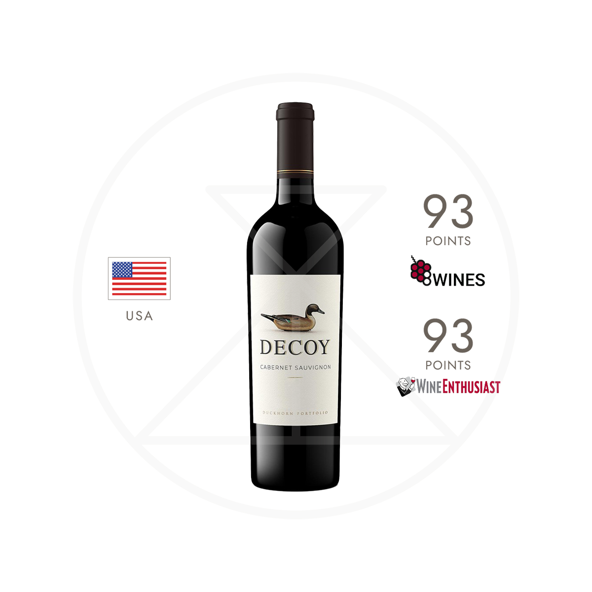Duckhorn Decoy Cabernet Sauvignon Red Wine 750ml