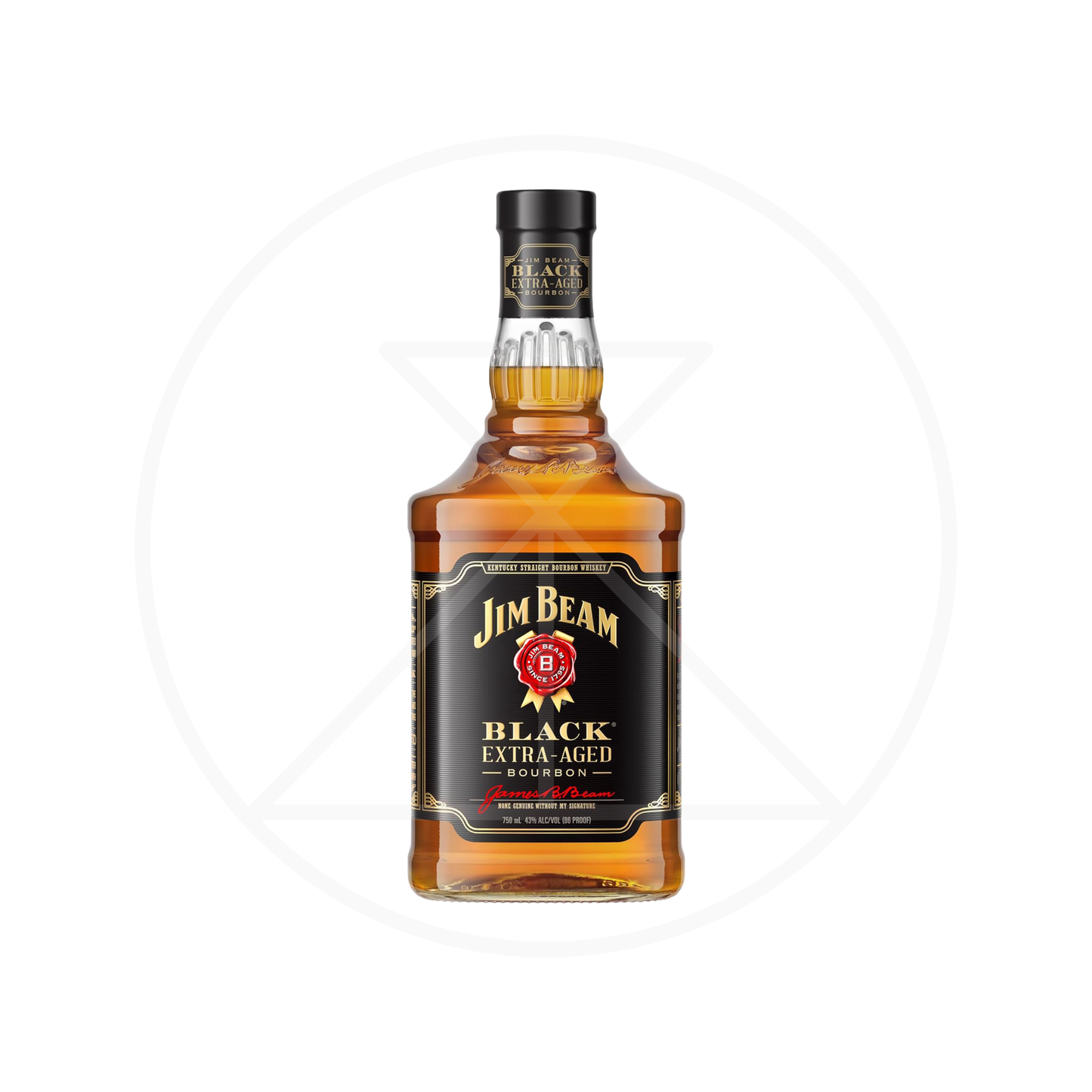 Jim Beam Black Extra Aged Kentucky Straight Bourbon Whiskey 700ml
