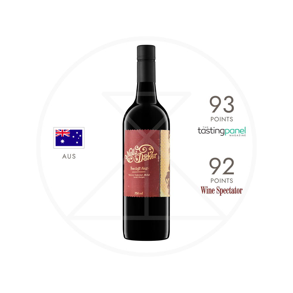Mollydooker Two Left Feet Blend Red Wine 750ml