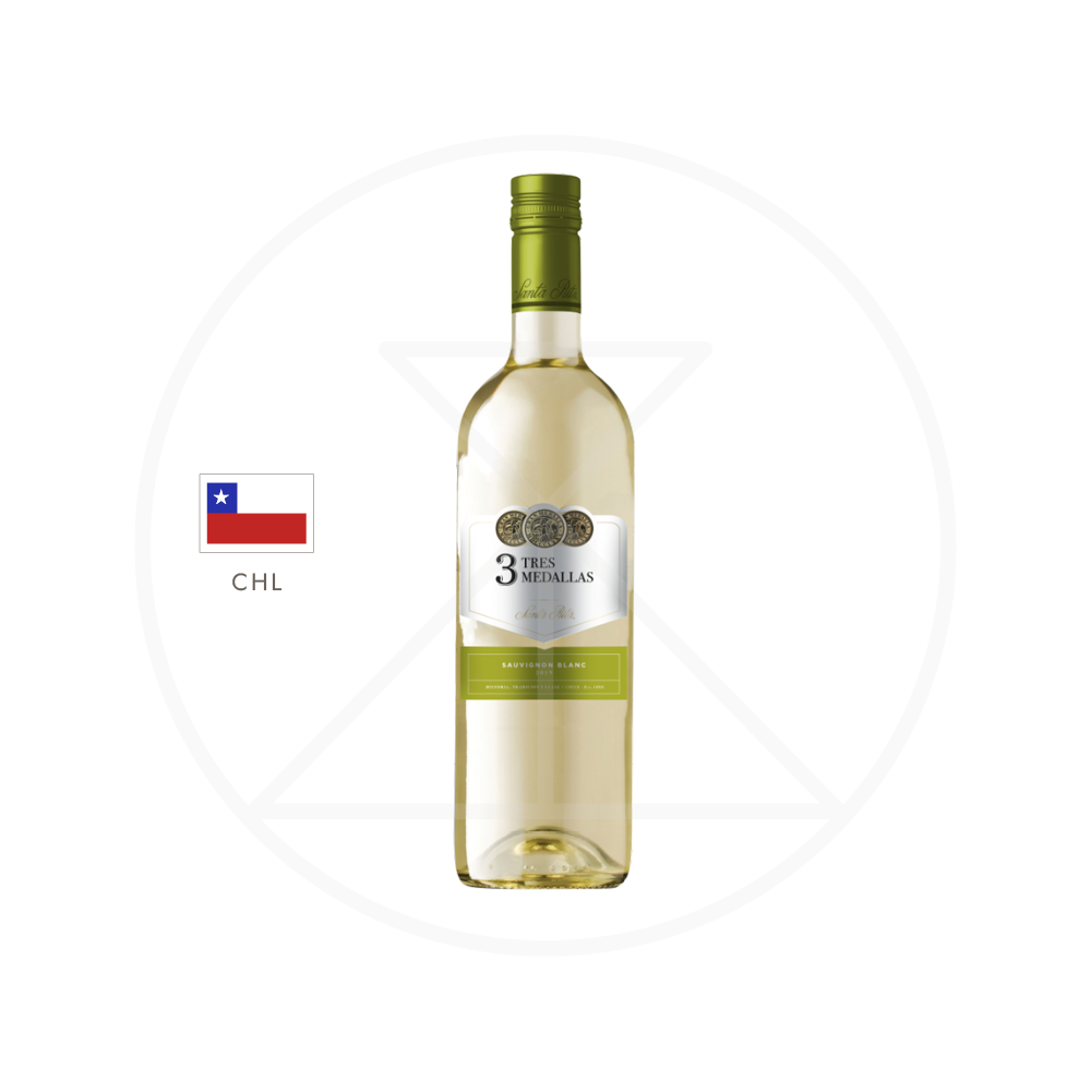Santa Rita 3 Tres Medallas Sauvignon Blanc White Wine 750ml