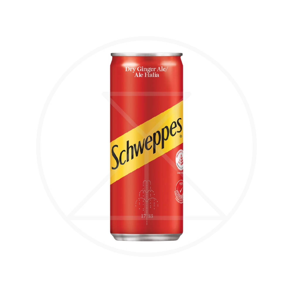 Schweppes Ginger Ale Can 250ml