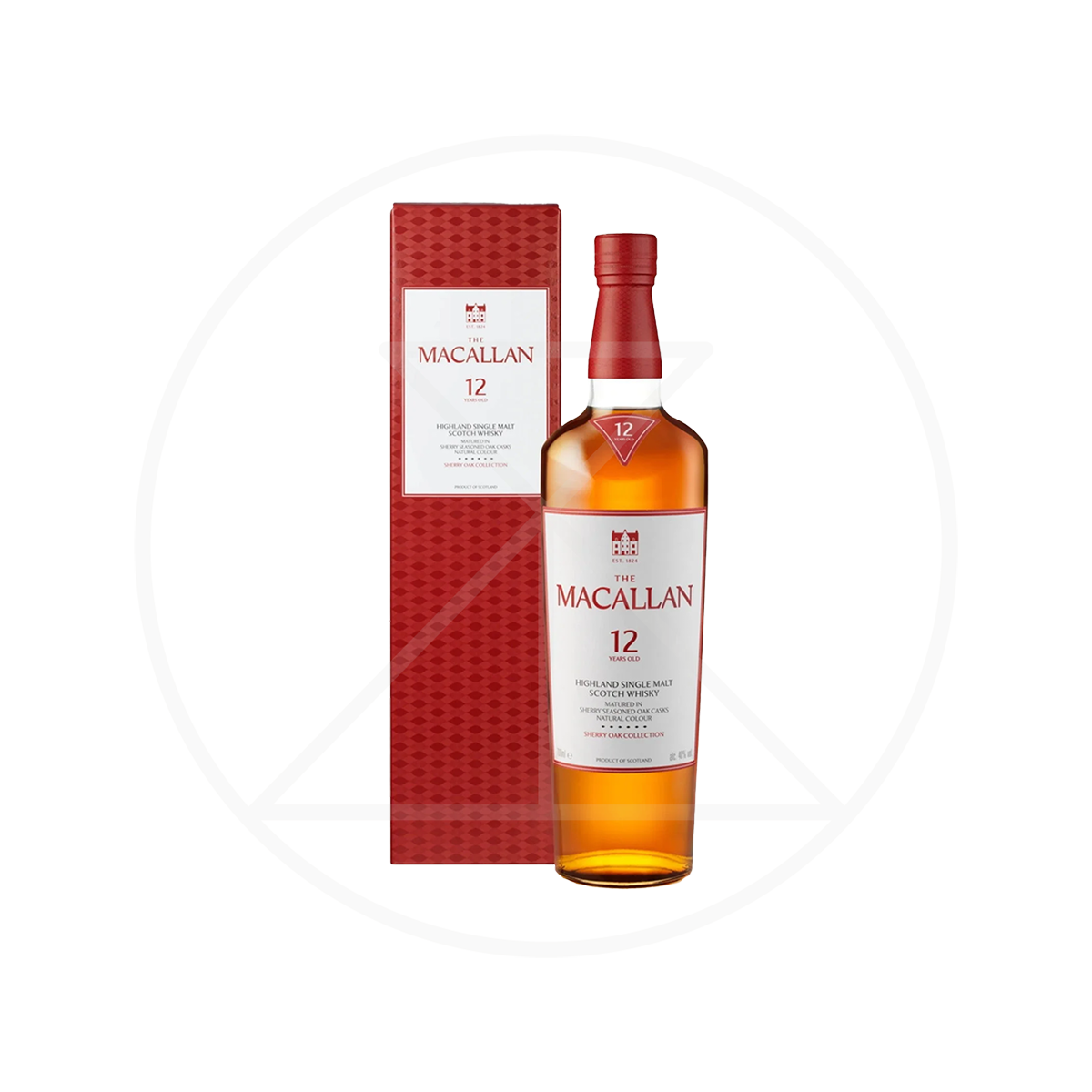 The Macallan 12 Years Old Sherry Oak Collection Single Malt Scotch Whisky 700ml