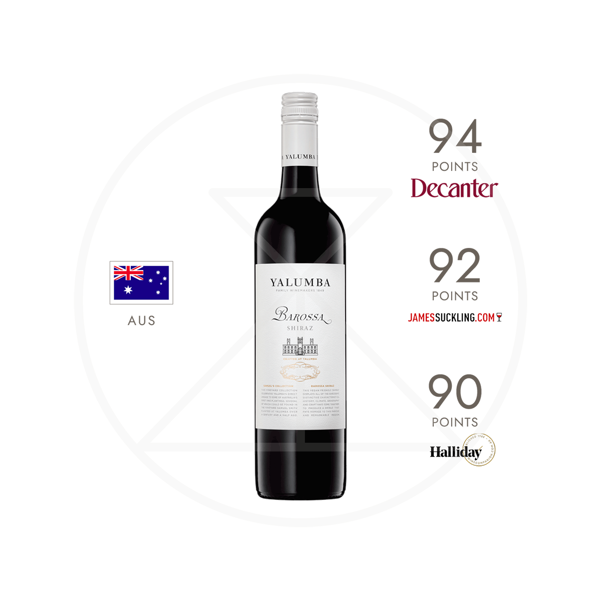 Yalumba Samuel's Collection Barossa Shiraz Red Wine 750ml