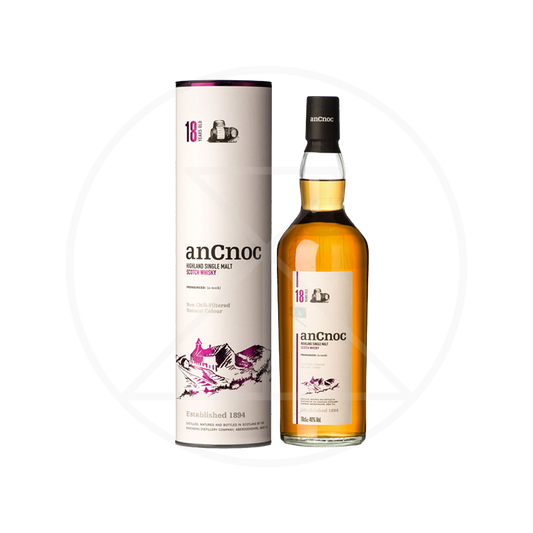 Ancnoc 18 Years Single Malt Scotch Whisky 700ml
