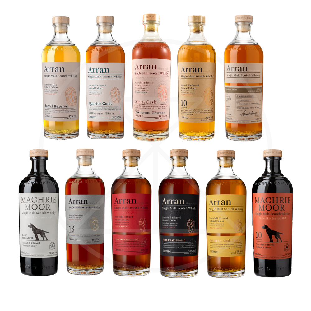 Arran Single Malt Scotch Whisky All Variant 700ml