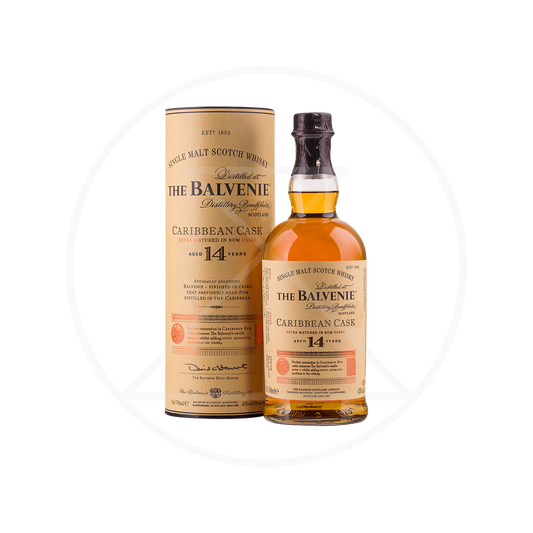 The Balvenie 14 Years Caribbean Cask Single Malt Scotch Whisky 700ml