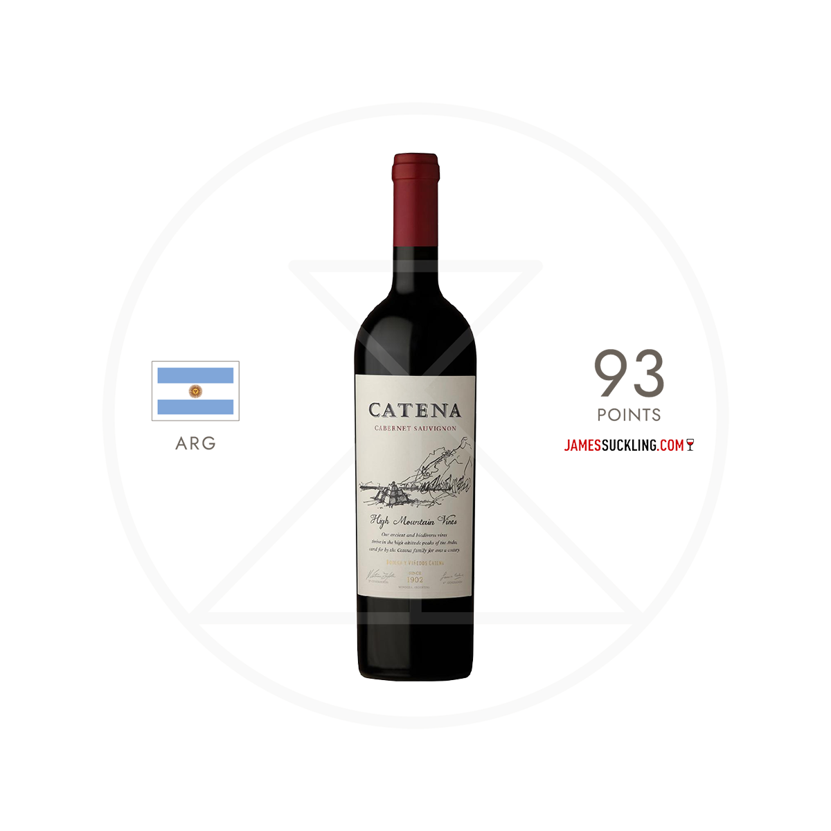 Catena Cabernet Sauvignon Red Wine 750ml