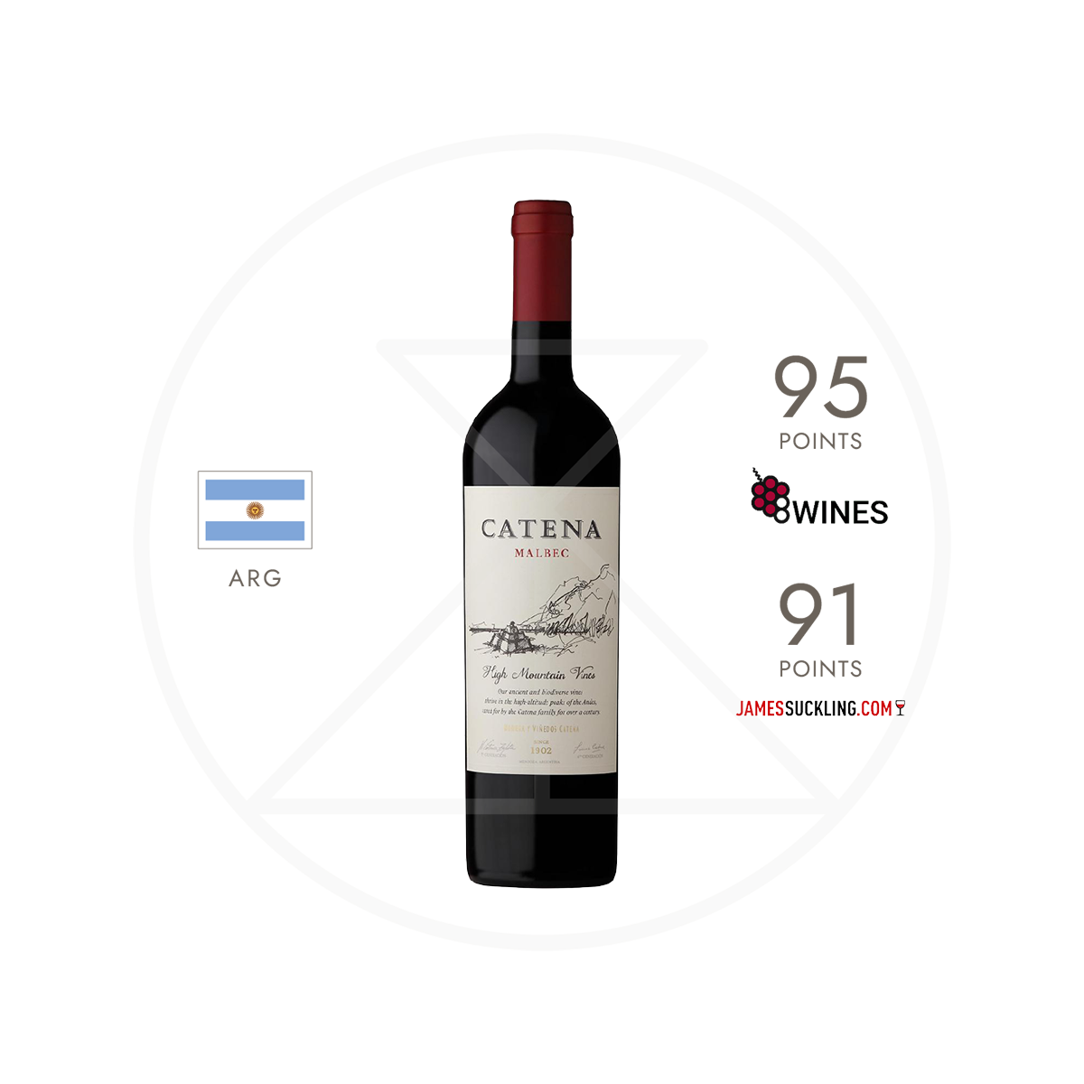 Catena Malbec Red Wine 750ml