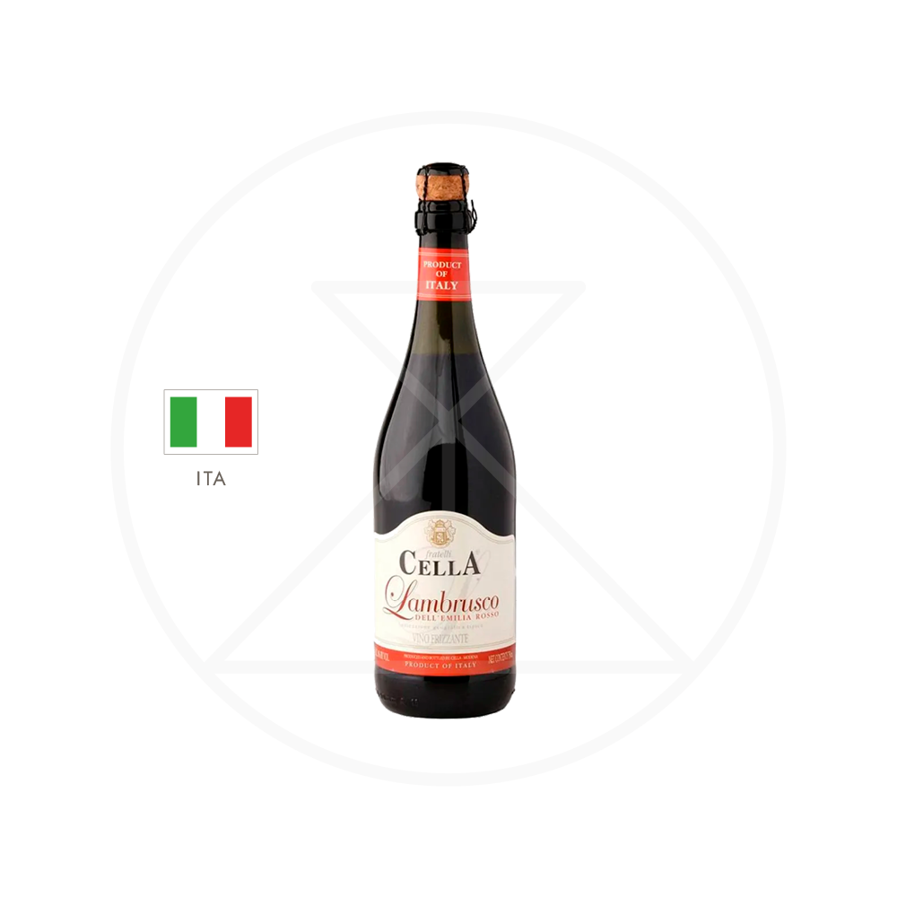 Cella Lambrusco Rosso Sweet Red Wine 750ml