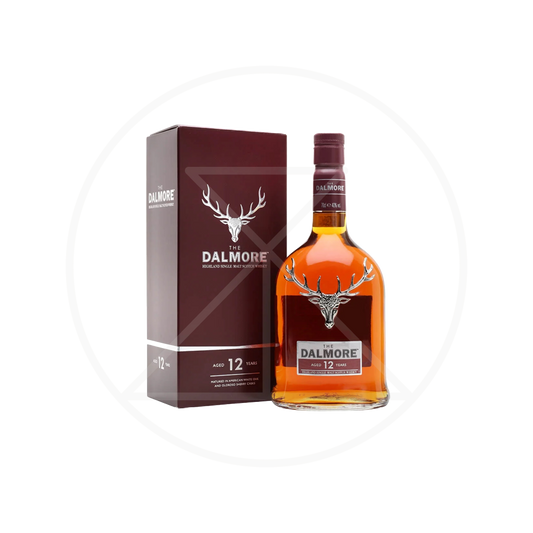 The Dalmore 12 Year Old Highland Single Malt Scotch Whisky 700ml