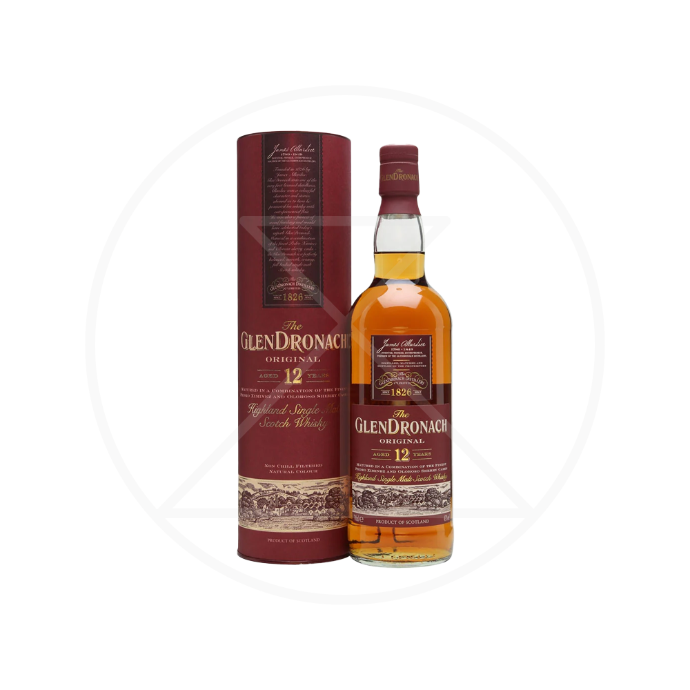 The Glendronach 12 Year Old Single Malt Scotch Whisky 700ml
