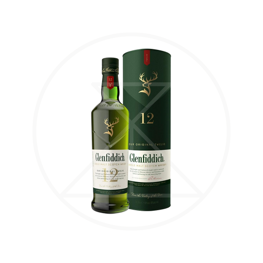 Glenfiddich 12 Year Old Single Malt Scotch Whisky 700ml