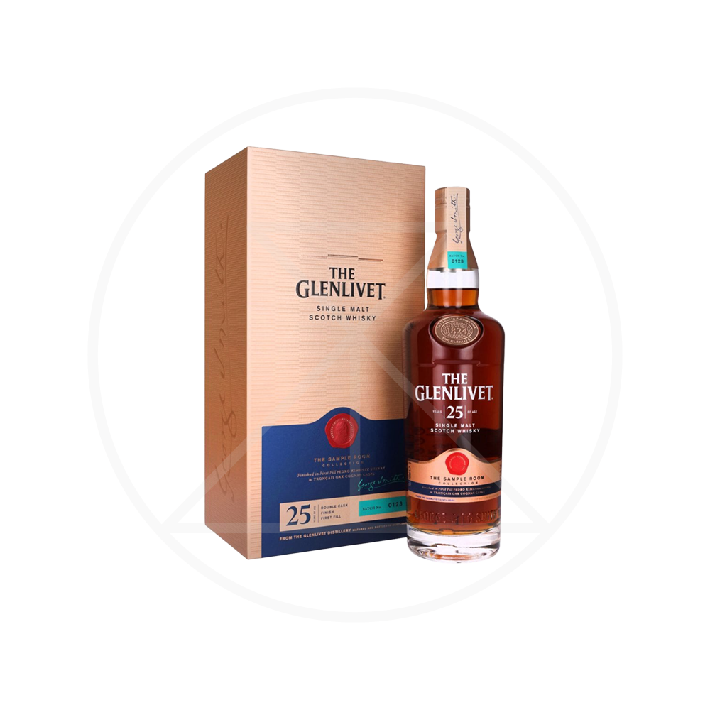 The Glenlivet 25 Year Old Single Malt Scotch Whisky 700ml