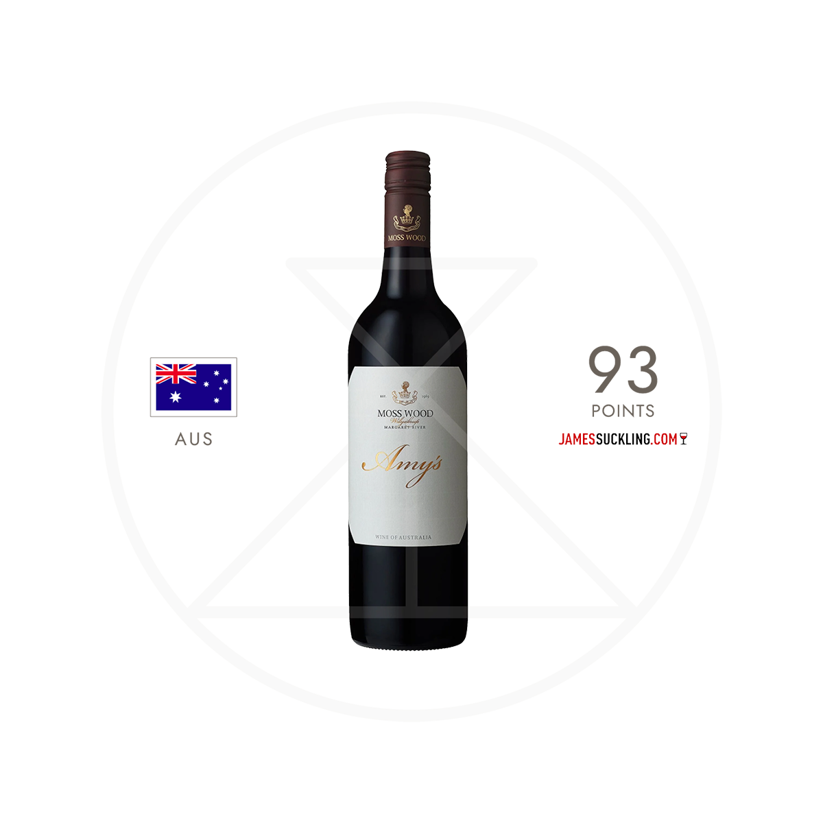 Moss Wood Amy's Margaret River Red Wine 750ml