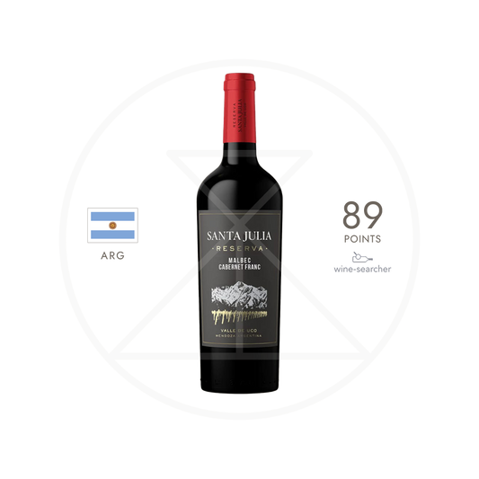 Santa Julia Reserva Malbec Cabernet Franc Red Wine 750ml