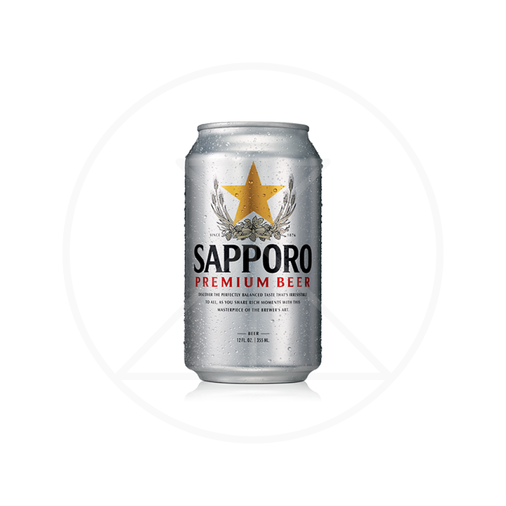 Sapporo Premium Beer Can 330ml