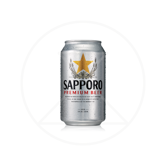 Sapporo Premium Beer Can 330ml